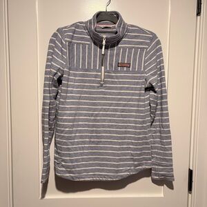 Vineyard Vines Blue & White Striped Shep Shirt Size Small